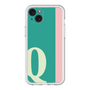 スリムプロテクションプレミアムケース［ オリジナル - initial color line - Q green ］