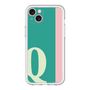 スリムプロテクションプレミアムケース［ オリジナル - initial color line - Q green ］
