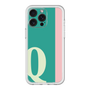 スリムプロテクションプレミアムケース［ オリジナル - initial color line - Q green ］