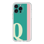 スリムプロテクションプレミアムケース［ オリジナル - initial color line - Q green ］