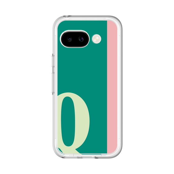 スリムプロテクションプレミアムケース［ オリジナル - initial color line - Q green ］