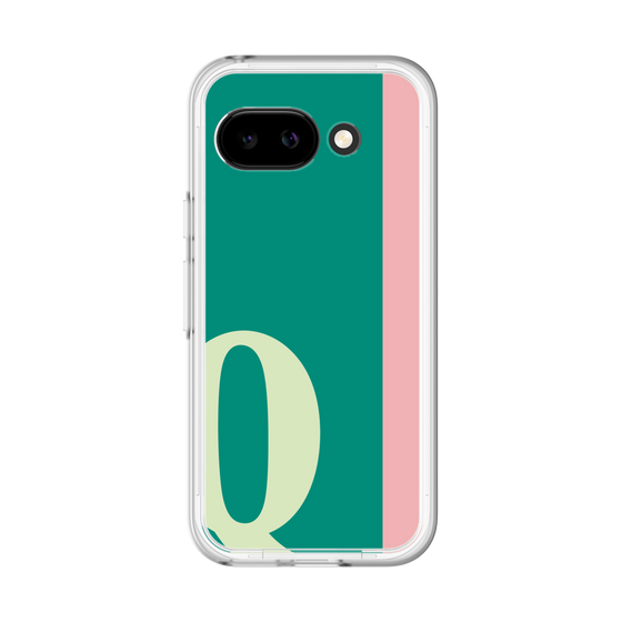 スリムプロテクションプレミアムケース［ オリジナル - initial color line - Q green ］