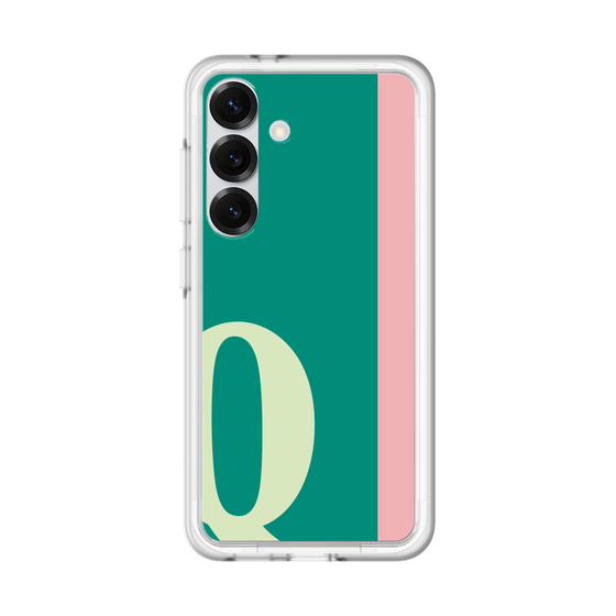 スリムプロテクションプレミアムケース［ オリジナル - initial color line - Q green ］