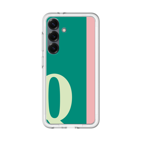 スリムプロテクションプレミアムケース［ オリジナル - initial color line - Q green ］