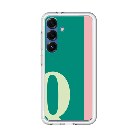 スリムプロテクションプレミアムケース［ オリジナル - initial color line - Q green ］