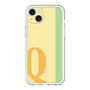 スリムプロテクションプレミアムケース［ オリジナル - initial color line - Q yellow ］
