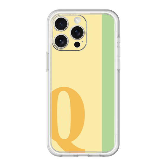 スリムプロテクションプレミアムケース［ オリジナル - initial color line - Q yellow ］