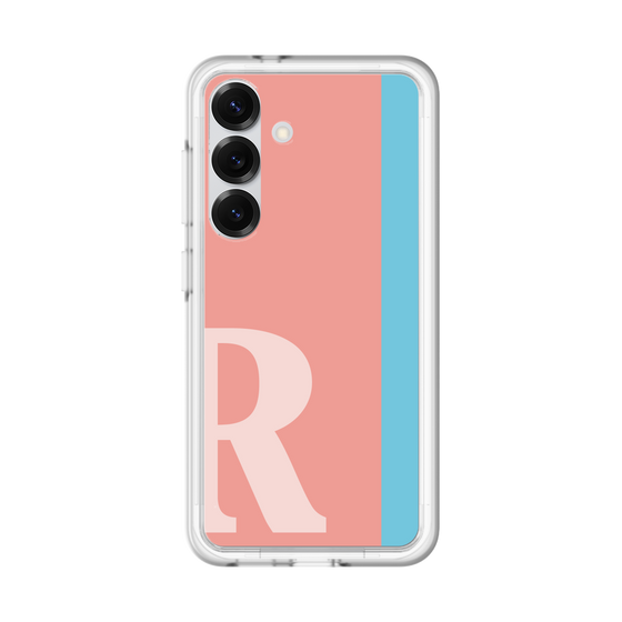 スリムプロテクションプレミアムケース［ オリジナル - initial color line - R pink ］