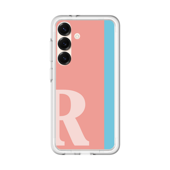 スリムプロテクションプレミアムケース［ オリジナル - initial color line - R pink ］