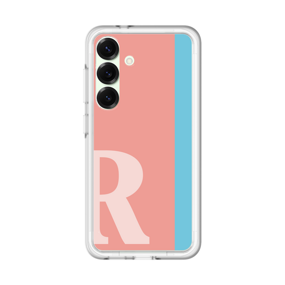 スリムプロテクションプレミアムケース［ オリジナル - initial color line - R pink ］