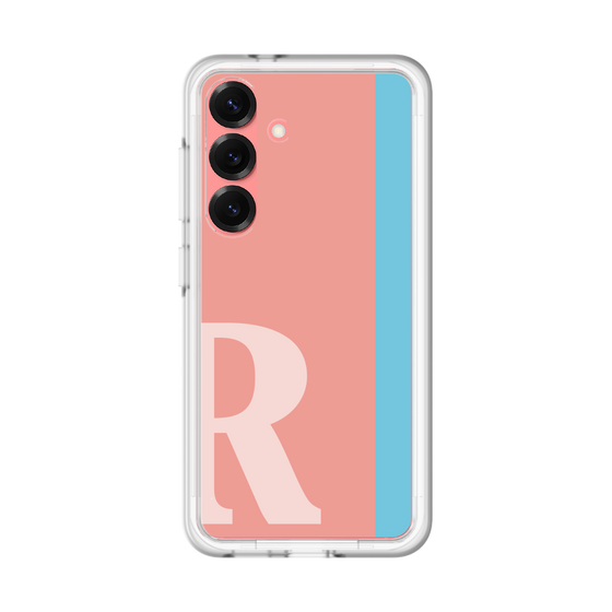 スリムプロテクションプレミアムケース［ オリジナル - initial color line - R pink ］