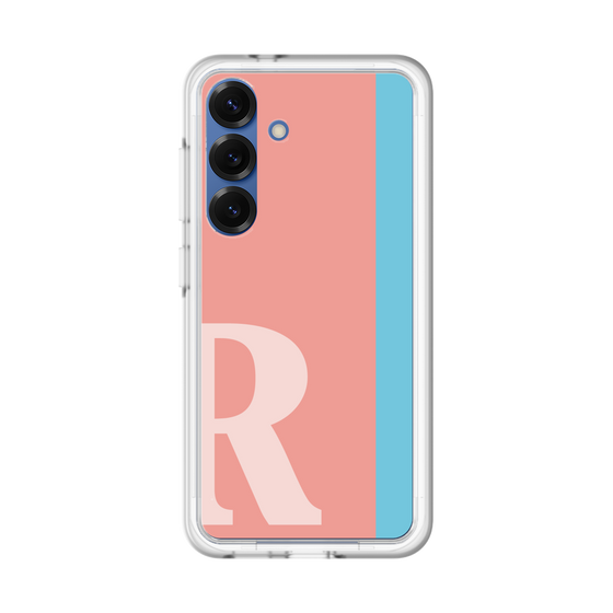 スリムプロテクションプレミアムケース［ オリジナル - initial color line - R pink ］