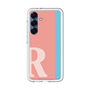 スリムプロテクションプレミアムケース［ オリジナル - initial color line - R pink ］