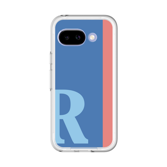 スリムプロテクションプレミアムケース［ オリジナル - initial color line - R blue ］
