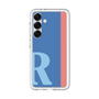 スリムプロテクションプレミアムケース［ オリジナル - initial color line - R blue ］