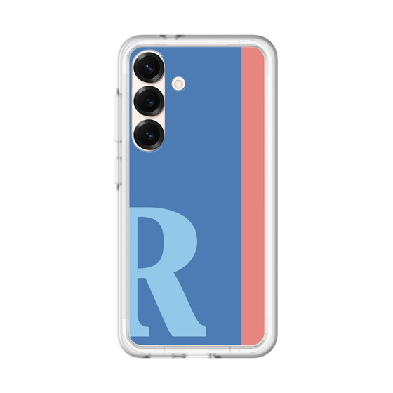 スリムプロテクションプレミアムケース［ オリジナル - initial color line - R blue ］
