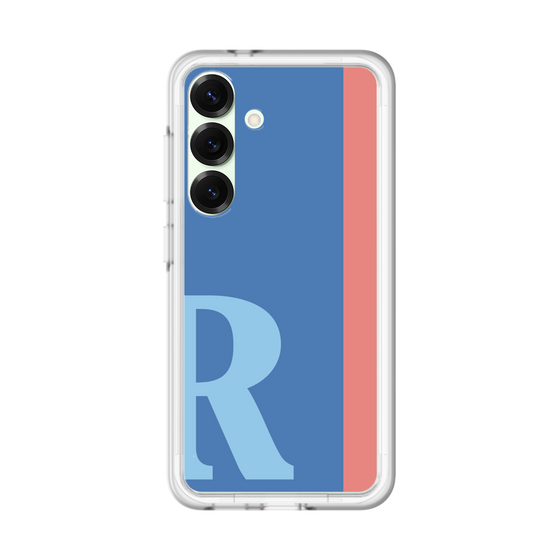 スリムプロテクションプレミアムケース［ オリジナル - initial color line - R blue ］