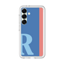 スリムプロテクションプレミアムケース［ オリジナル - initial color line - R blue ］