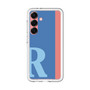 スリムプロテクションプレミアムケース［ オリジナル - initial color line - R blue ］