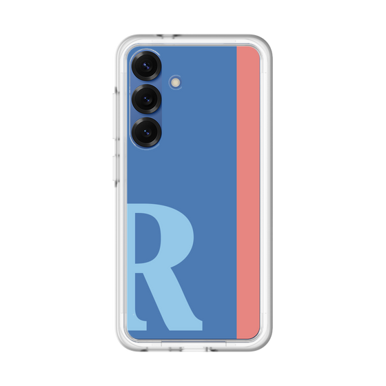 スリムプロテクションプレミアムケース［ オリジナル - initial color line - R blue ］