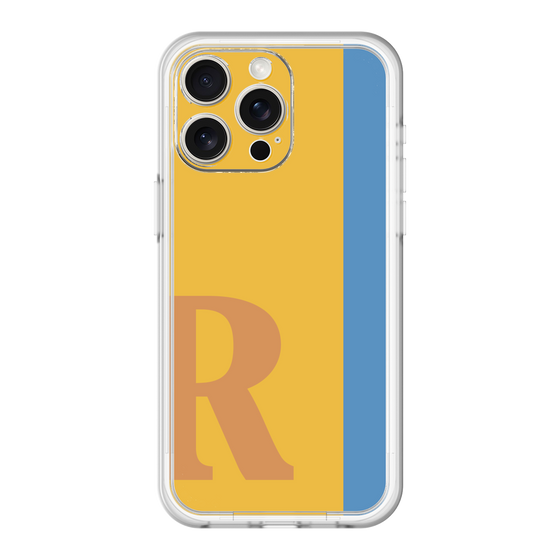 スリムプロテクションプレミアムケース［ オリジナル - initial color line - R orange ］