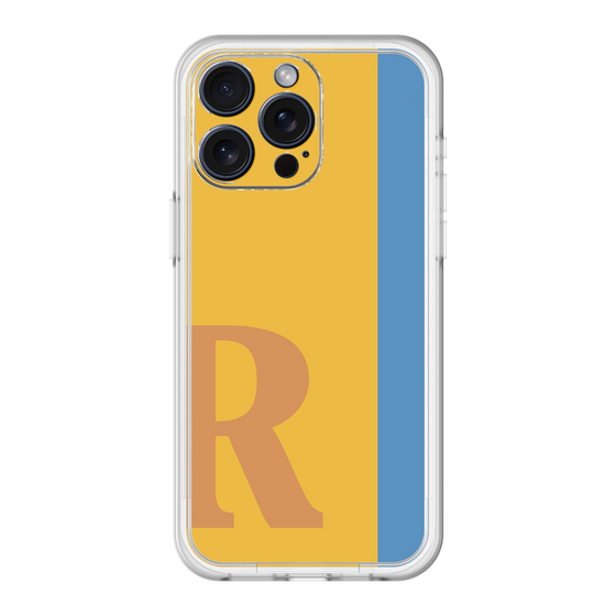 スリムプロテクションプレミアムケース［ オリジナル - initial color line - R orange ］