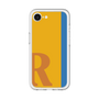 スリムプロテクションプレミアムケース［ オリジナル - initial color line - R orange ］