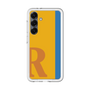 スリムプロテクションプレミアムケース［ オリジナル - initial color line - R orange ］