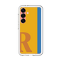 スリムプロテクションプレミアムケース［ オリジナル - initial color line - R orange ］