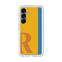 スリムプロテクションプレミアムケース［ オリジナル - initial color line - R orange ］
