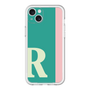 スリムプロテクションプレミアムケース［ オリジナル - initial color line - R green ］