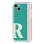スリムプロテクションプレミアムケース［ オリジナル - initial color line - R green ］
