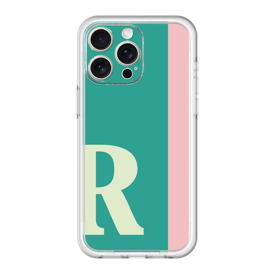 スリムプロテクションプレミアムケース［ オリジナル - initial color line - R green ］