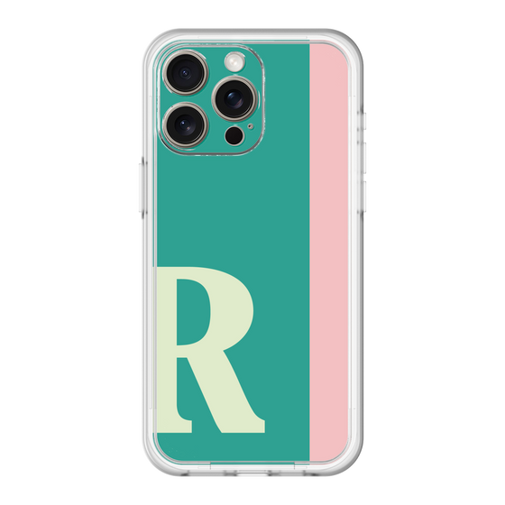 スリムプロテクションプレミアムケース［ オリジナル - initial color line - R green ］