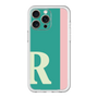 スリムプロテクションプレミアムケース［ オリジナル - initial color line - R green ］