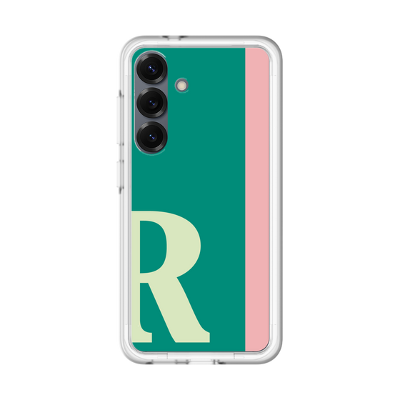 スリムプロテクションプレミアムケース［ オリジナル - initial color line - R green ］