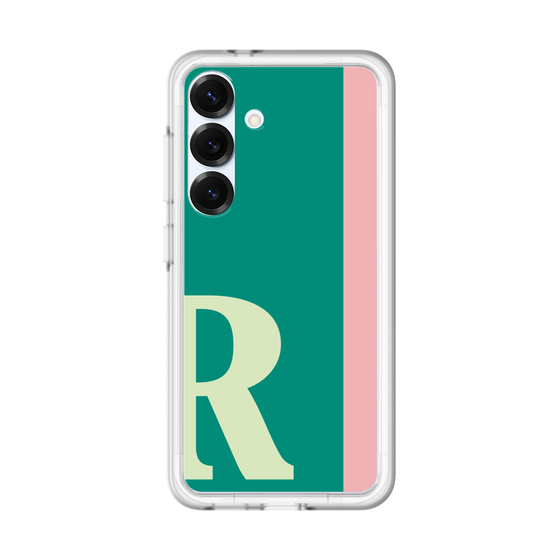 スリムプロテクションプレミアムケース［ オリジナル - initial color line - R green ］