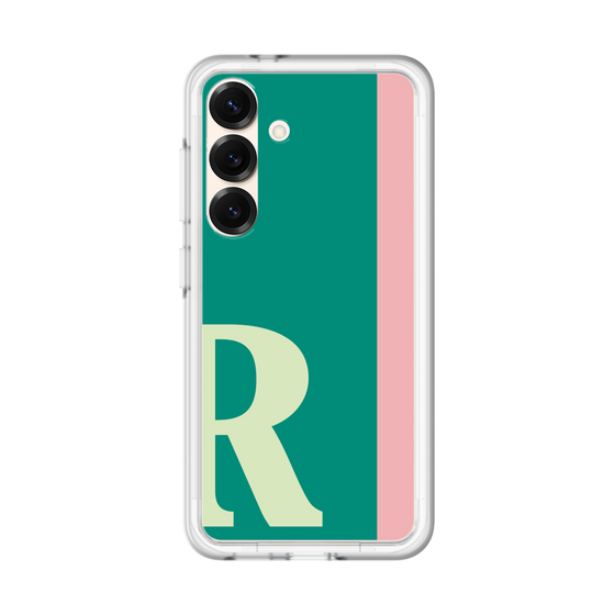 スリムプロテクションプレミアムケース［ オリジナル - initial color line - R green ］