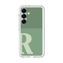 スリムプロテクションプレミアムケース［ オリジナル - initial two tone - R green ］