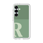 スリムプロテクションプレミアムケース［ オリジナル - initial two tone - R green ］