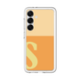 スリムプロテクションプレミアムケース［ オリジナル - initial two tone - S orange ］