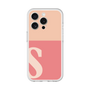 スリムプロテクションプレミアムケース［ オリジナル - initial two tone - S pink ］