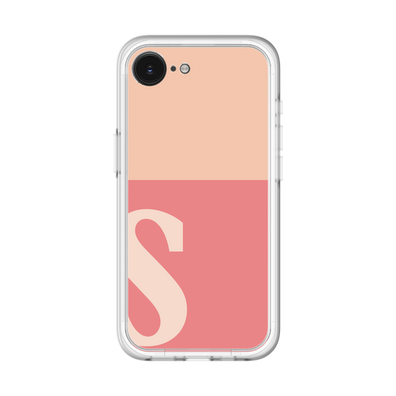 スリムプロテクションプレミアムケース［ オリジナル - initial two tone - S pink ］
