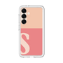 スリムプロテクションプレミアムケース［ オリジナル - initial two tone - S pink ］