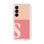 スリムプロテクションプレミアムケース［ オリジナル - initial two tone - S pink ］