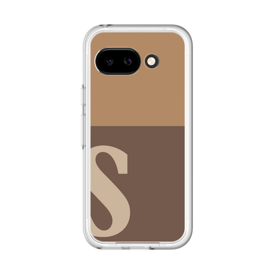 スリムプロテクションプレミアムケース［ オリジナル - initial two tone - S brown ］