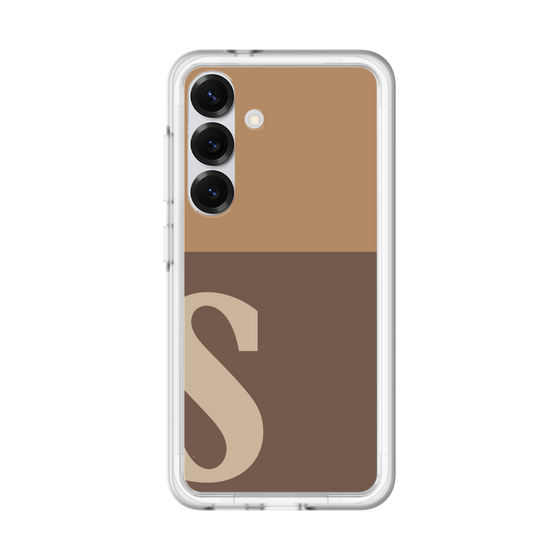 スリムプロテクションプレミアムケース［ オリジナル - initial two tone - S brown ］