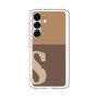 スリムプロテクションプレミアムケース［ オリジナル - initial two tone - S brown ］