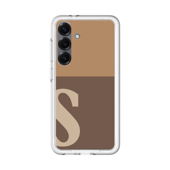 スリムプロテクションプレミアムケース［ オリジナル - initial two tone - S brown ］