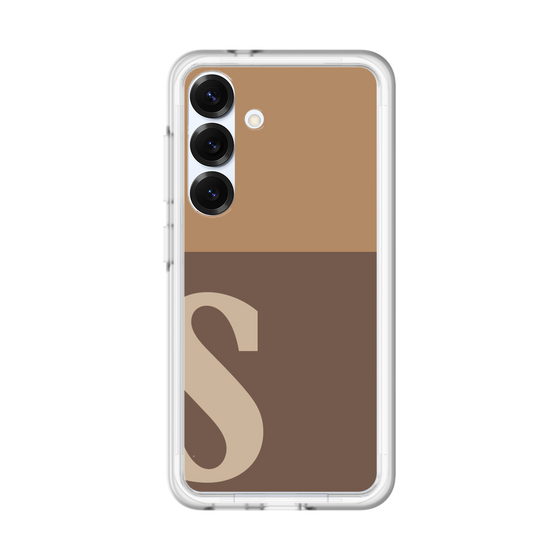 スリムプロテクションプレミアムケース［ オリジナル - initial two tone - S brown ］